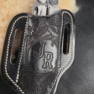 EDC Leatherman Wave, Wave Plus, étui multi-outils, fait main pour homme en cuir Wave + Style multi-outils, étuis style crêpe