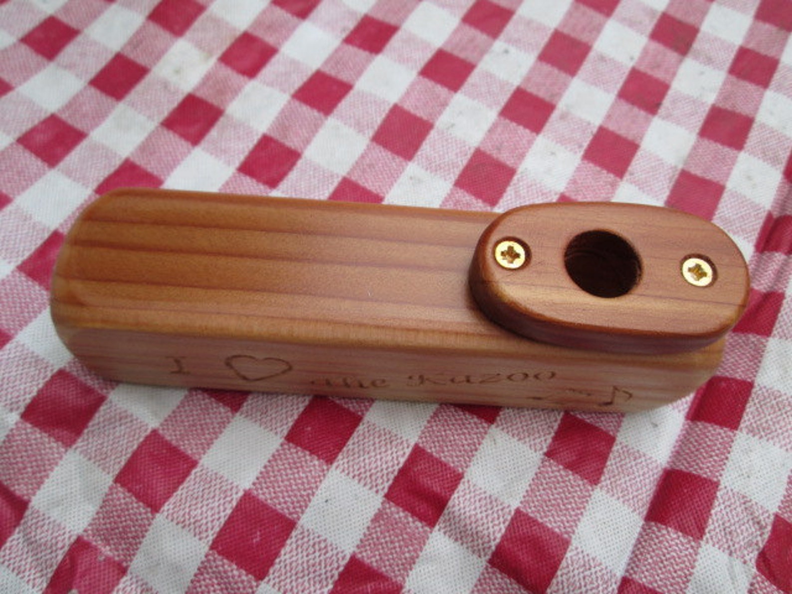 Handmade Wooden Kazoo Keep Calm Kazoo On Is A Great Gift Etsy