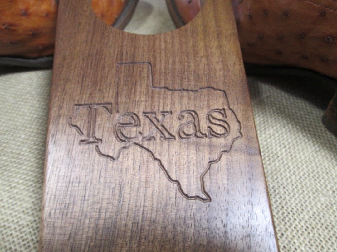 Custom Engraved Walnut Handmade Boot Jack Accessory to Remove Cowboy Boots,  Handmade Gift Boot Remover, Perfect Gift Boot 