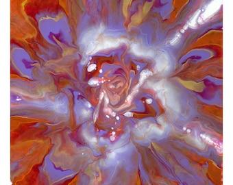 Sonnenblume Kunst Druck