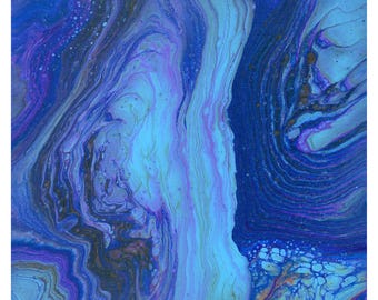 Deepwater Rift Kunst Gemälde Druck