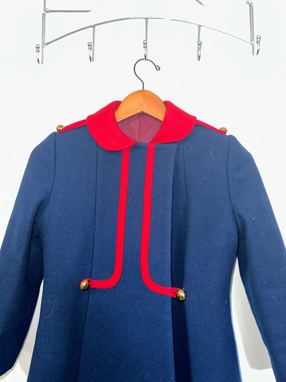 1960s B Altman union peacoat union made in USA vi… - image 3