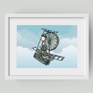 Fly Me in the Air - impression d'art numérique