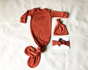 burnt orange baby girl clothes