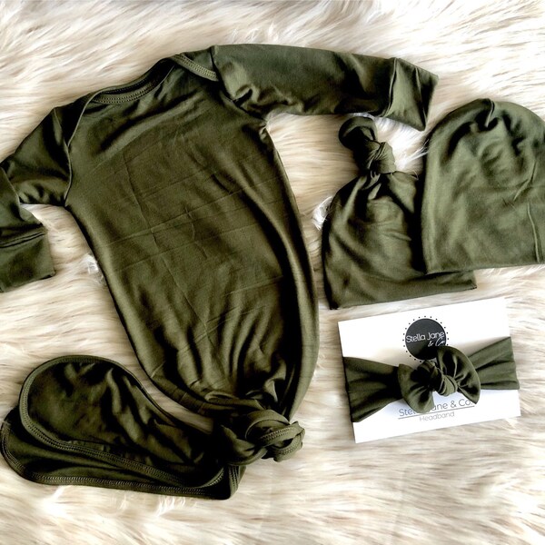 Olive Green Baby Clothes Etsy
