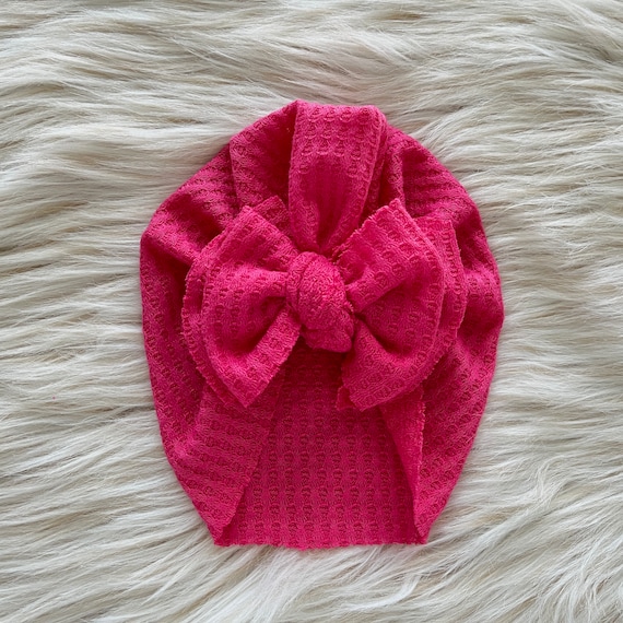 Turbante infantil /turbante bebé / sombrero de turbante de niña bebé /  turbante rosa / sombrero rosa polvoriento / Turbante / sombrero de turbante  bebé moderno / turbante rosa Rosa polvoriento -  México