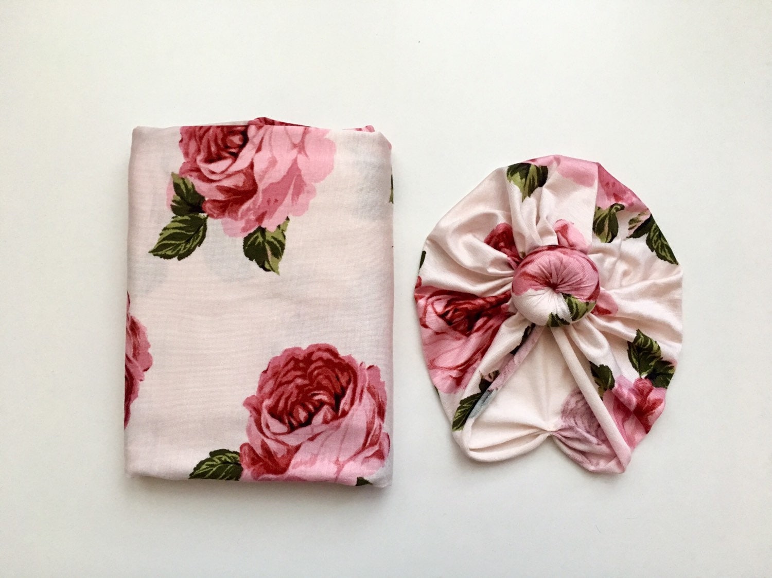 Baby Swaddle bridgette Pale Pink Floral Swaddle Baby Turban Baby Wrap Baby Swaddle Blanket Hospital Set Baby Gift Stretchy Swaddle Etsy Canada