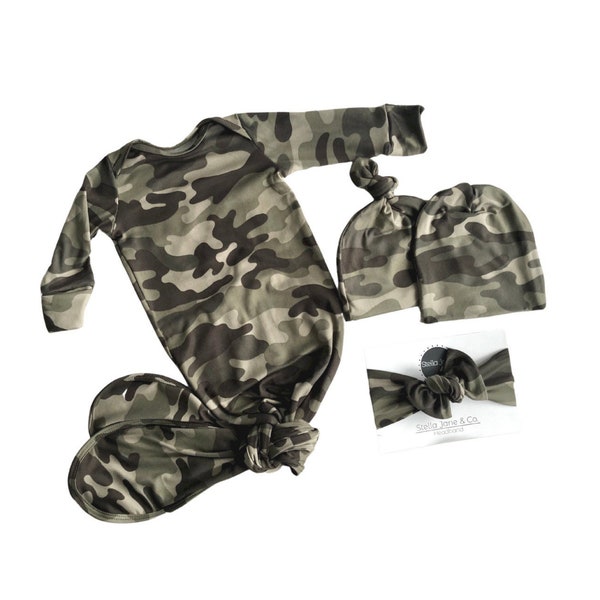 Camo Baby Clothes Etsy