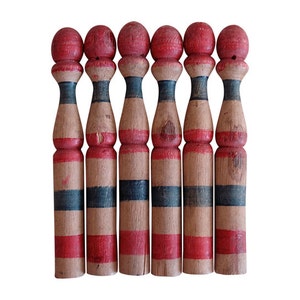 Antique Set of French Skittles
