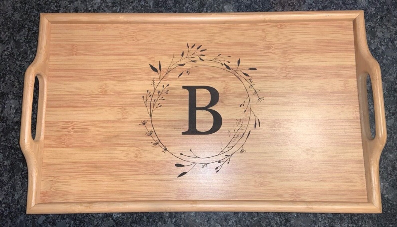 Wooden Breakfast Trays Etsy