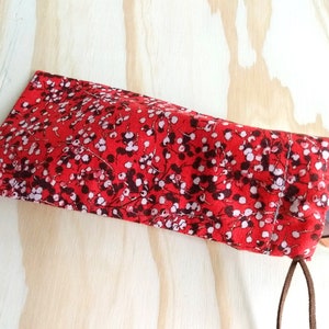 Sunglasses pouch, soft eyeglasses case, purse organization, handmade gifts