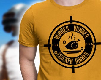 Playerunknown's Battlegrounds shirt, PUBG shirt, Winner Winner Chicken Dinner shirt