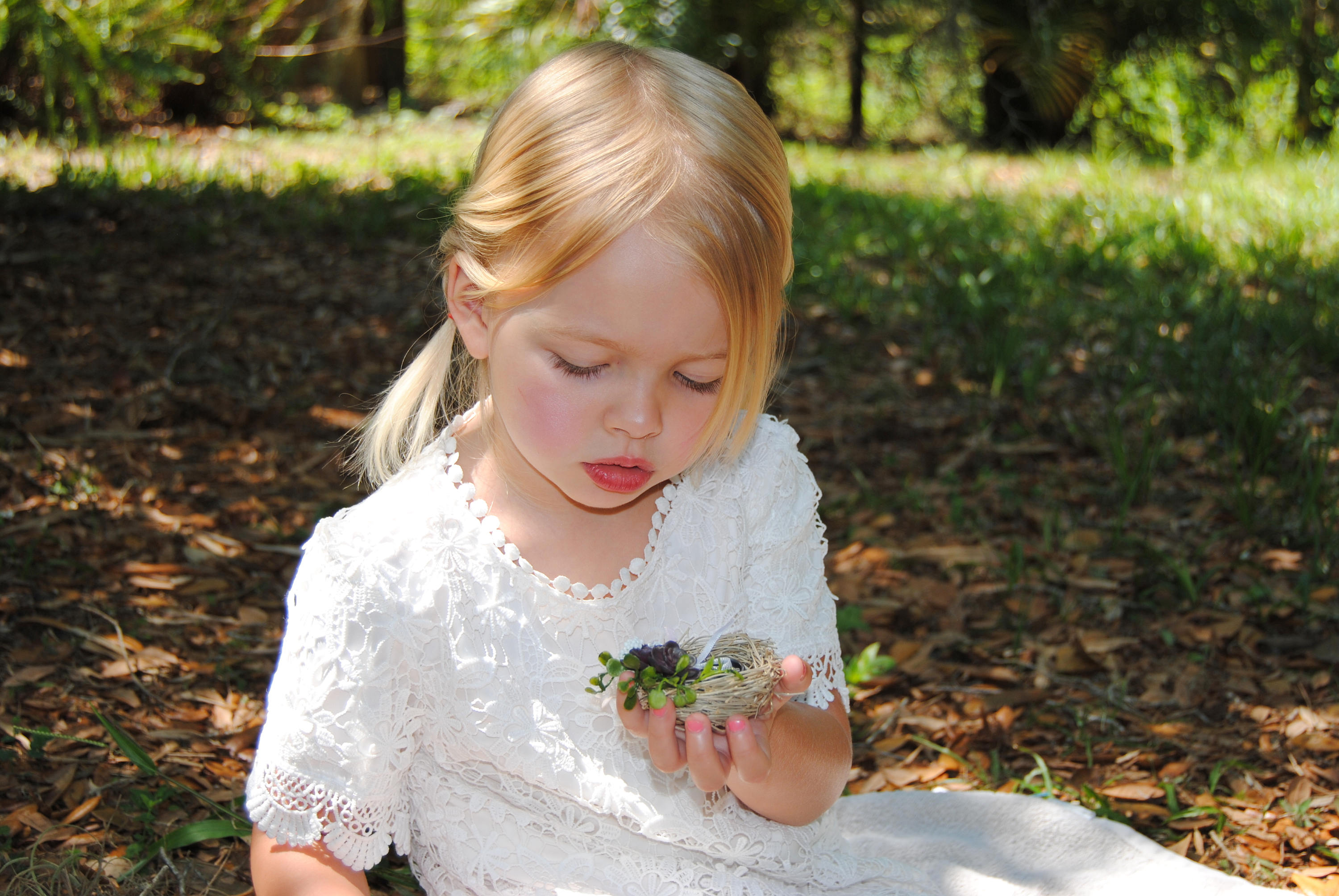 Succulent Ring Bearer Bird Nest Ring Holder Wedding Ring Etsy UK
