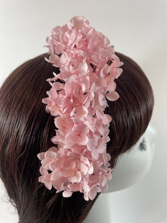 hydrangea headpiece