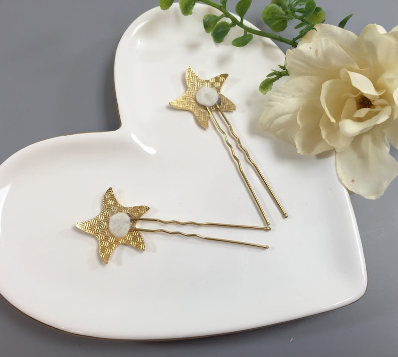 Gold Starfish Hair Pins Starfish Bobby Pins Starfish Wedding Hair Pins Beach Wedding Starfish Bridal Hair Blue Starfish Hair Pins