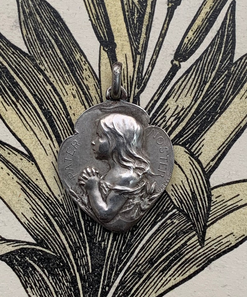 French Memorial Pendant 1920\u2019s