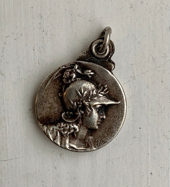 French 1920’s Silver Locket