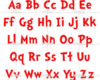 Doctor Cat Hat Alphabet Monogram Font Design // SVG DXF EPS and png // Cutting Machines Cricut Silhouette Scan N Cut