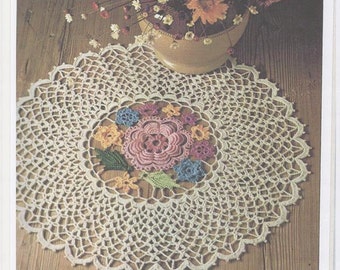 Doily Pattern, Crochet Doily, Crochet Table Mat, Crochet Table Place, Cotton Crochet Table Doily, Crochet Pattern, Home Decor