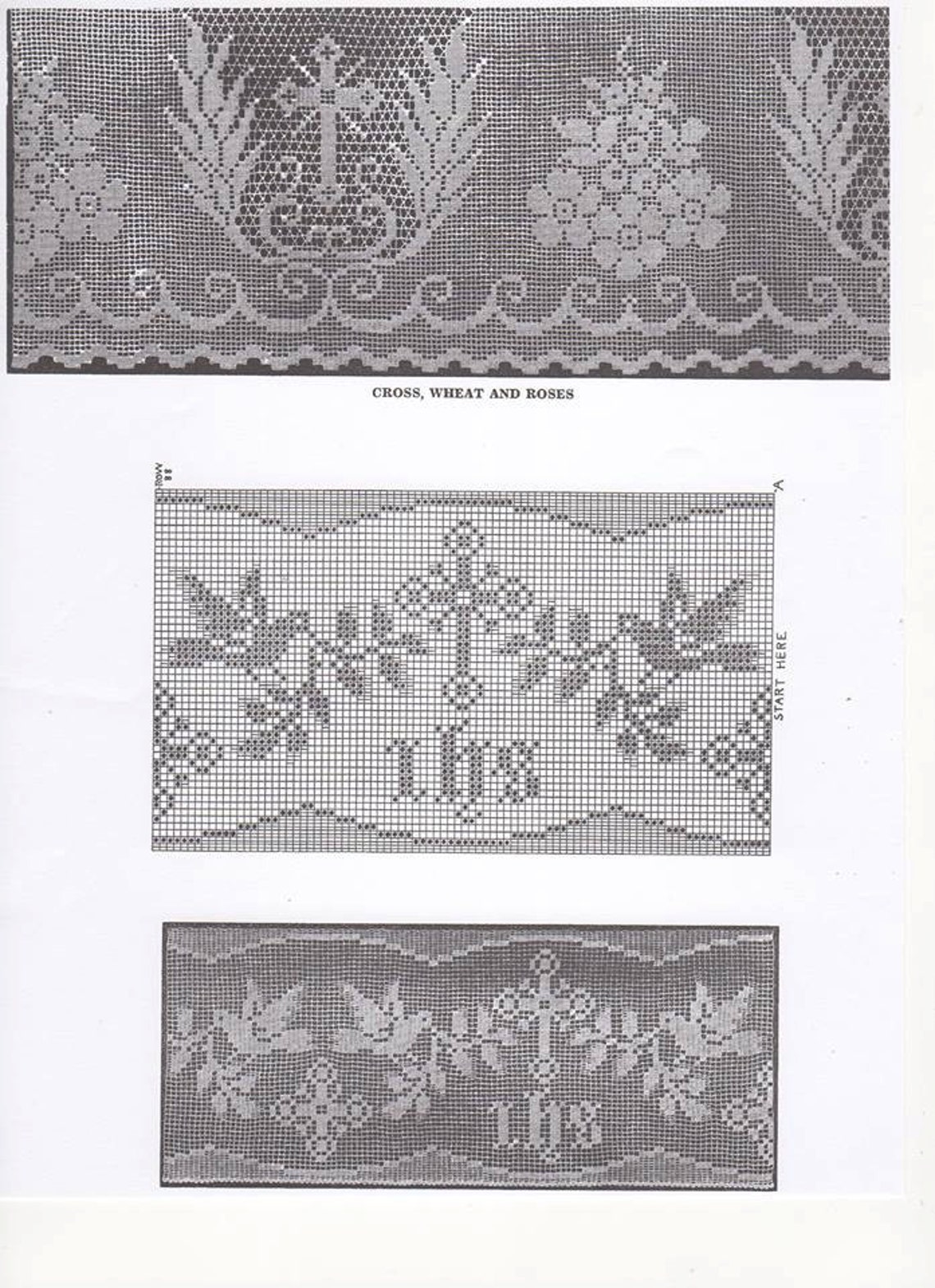 Crochet Lace Pattern for Church Linen Church Crochet Church - Etsy