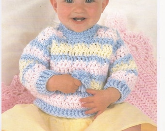 Baby Girls Crochet Sweater, Chunky Crochet Pram Cover, Baby Girls Crochet Pattern, Baby Crochet, Crochet Pram Blanket, Crochet Pattern Only.