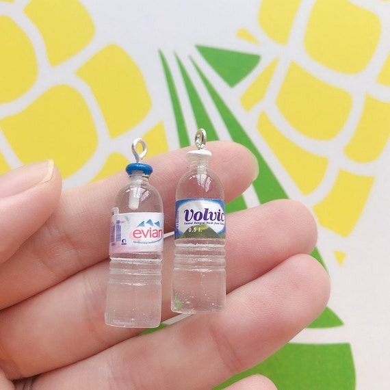 Cute 10pcs/pack Water Bottle Resin Charms Pendant Earring Keychain