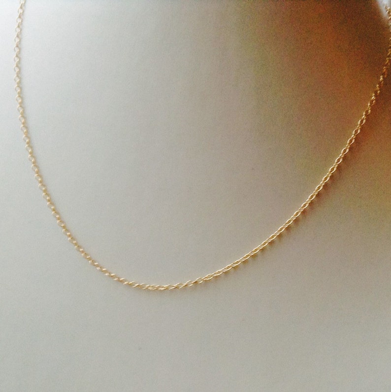 18 inch 14K Gold Filled Chain 20 inch 14k Gold Filled Chain Etsy