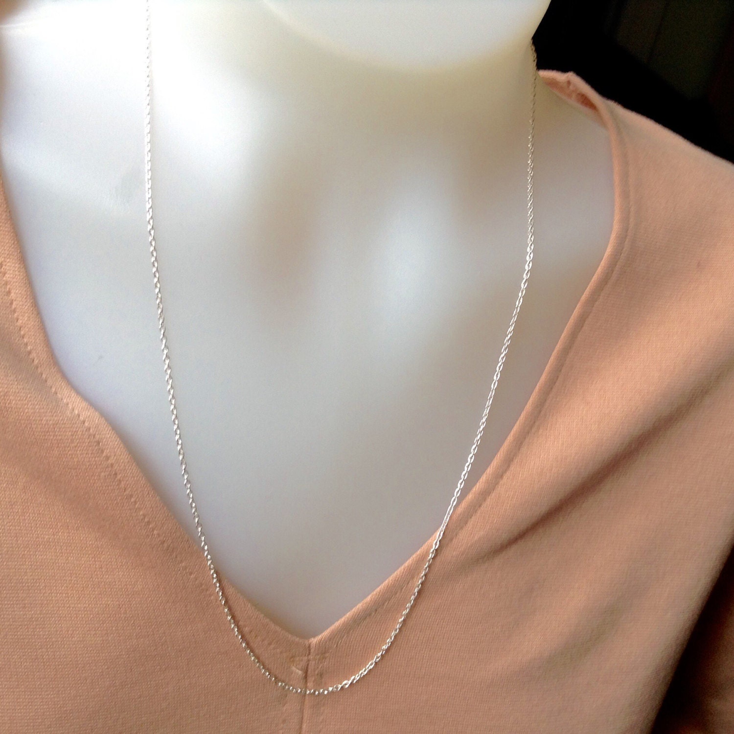 24 Inch Sterling Silver Chain 1.7mm 