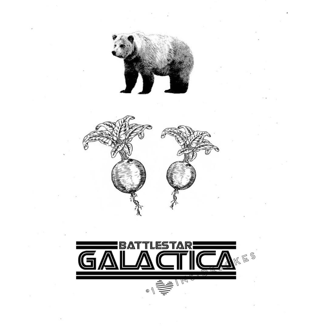 DIGITAL Bears Beets Battlestar Galactica Dwight Schrute Jim Etsy