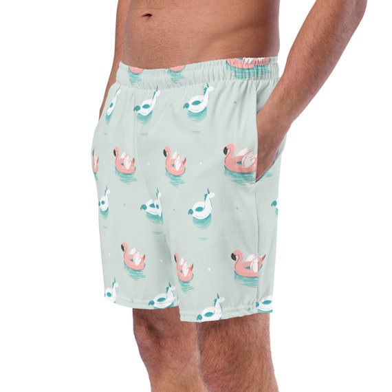 Pool Party Blow Up Float Swim Trunks Unicorn Flamingo