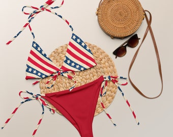 Bas De Bikini String Hobie - Taille XL, Multicolor, Neuf Sans étiquette, Parfait Pour La Plage Ou La Piscine