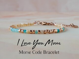 Lywjyb Bracciale In Codice Morse Personalizzato, Gioielli Di Sobrietà E Amicizia - Regalo Significativo