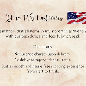 Text informing that items are shipped DDP (Delivered Duty Paid)