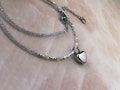 Labradorite Urn Necklace Ashes Keepsake Morse Code Necklace Cremation Jewelry for Human Ashes Necklace Loss of Sister Pet Memorial Gift product logo