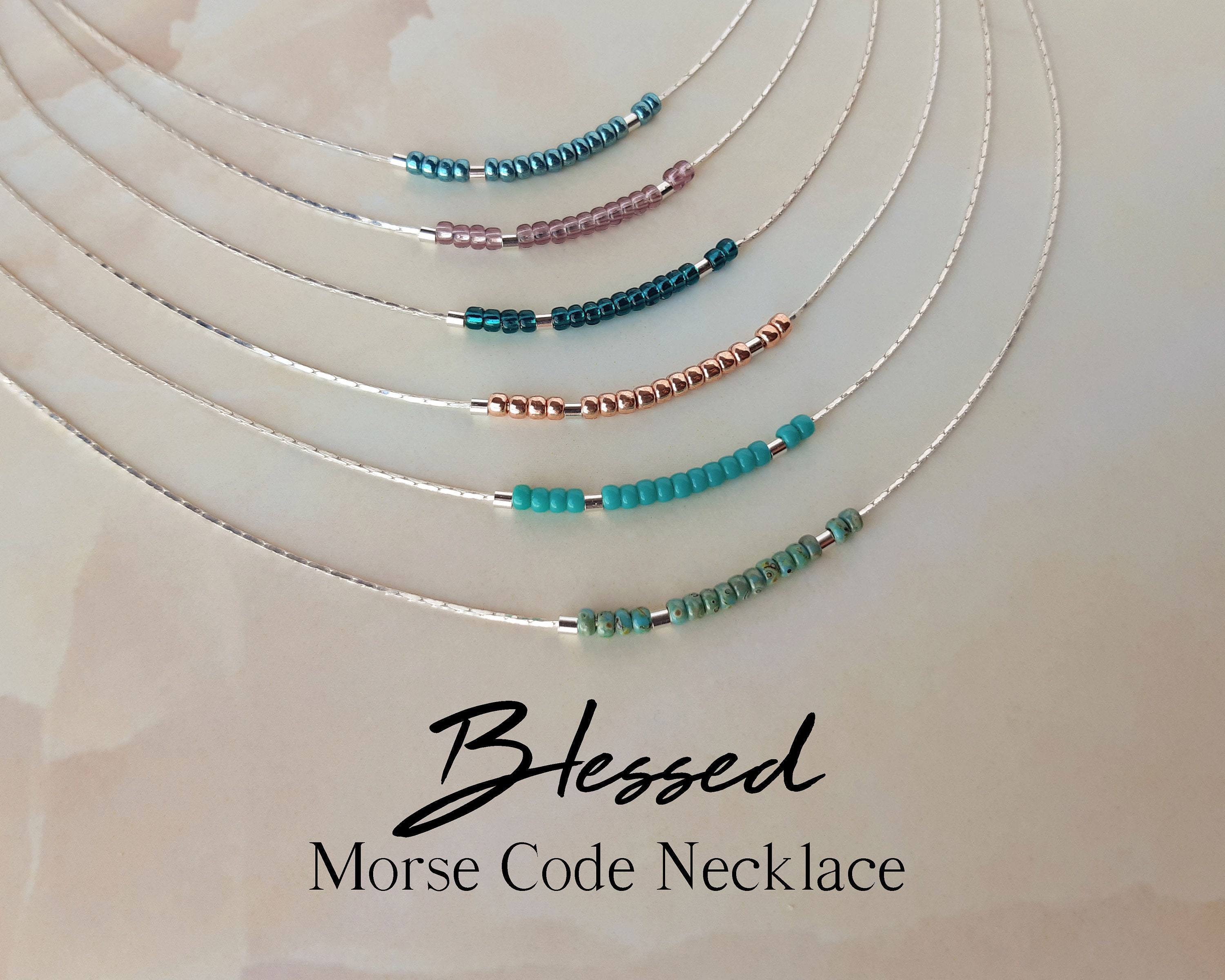 Morse Code Necklace — Everli Jewelry