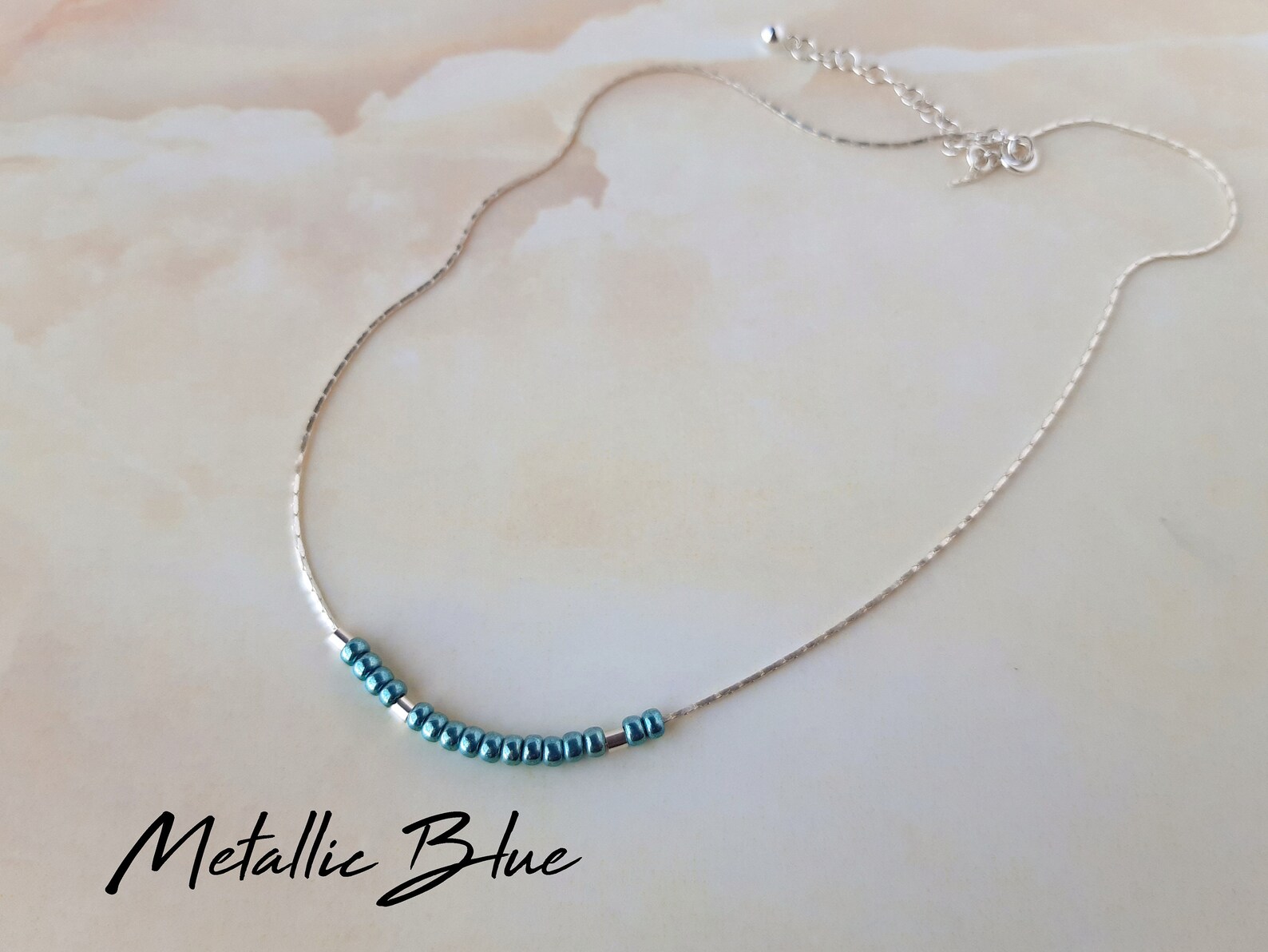 Sterling Silver Custom Morse Code Necklace Custom Word Necklace Hidden ...