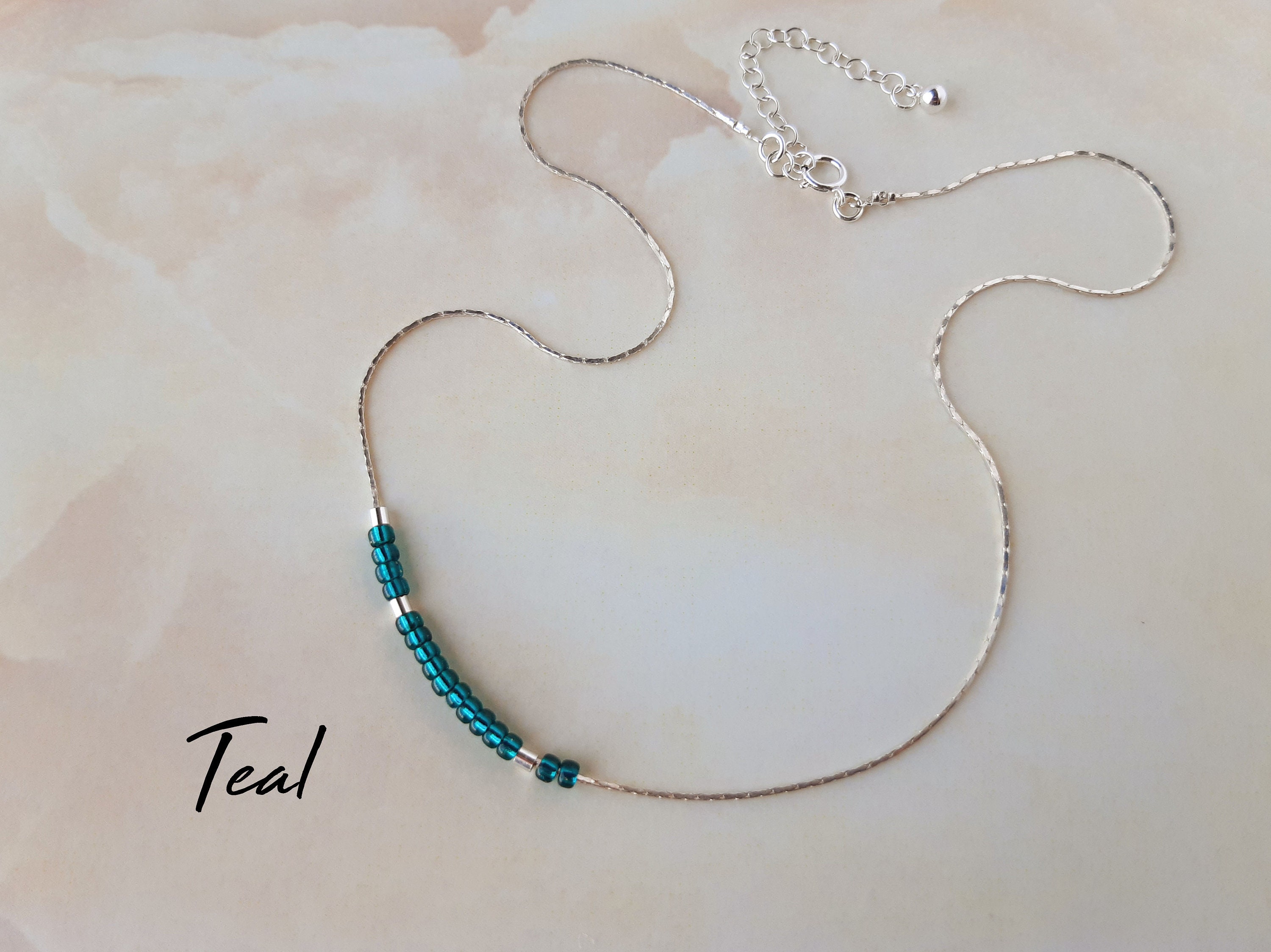 Sterling Silver Custom Morse Code Necklace Custom Word Necklace Hidden ...