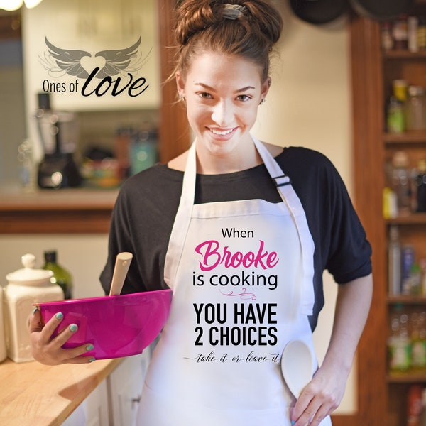 Funny Apron, Women's Apron, Personalized Apron, Kitchen Apron, Gift for Her,  Cooking Apron, Baking Apron, Funny Birthday Gift, kitchen gift