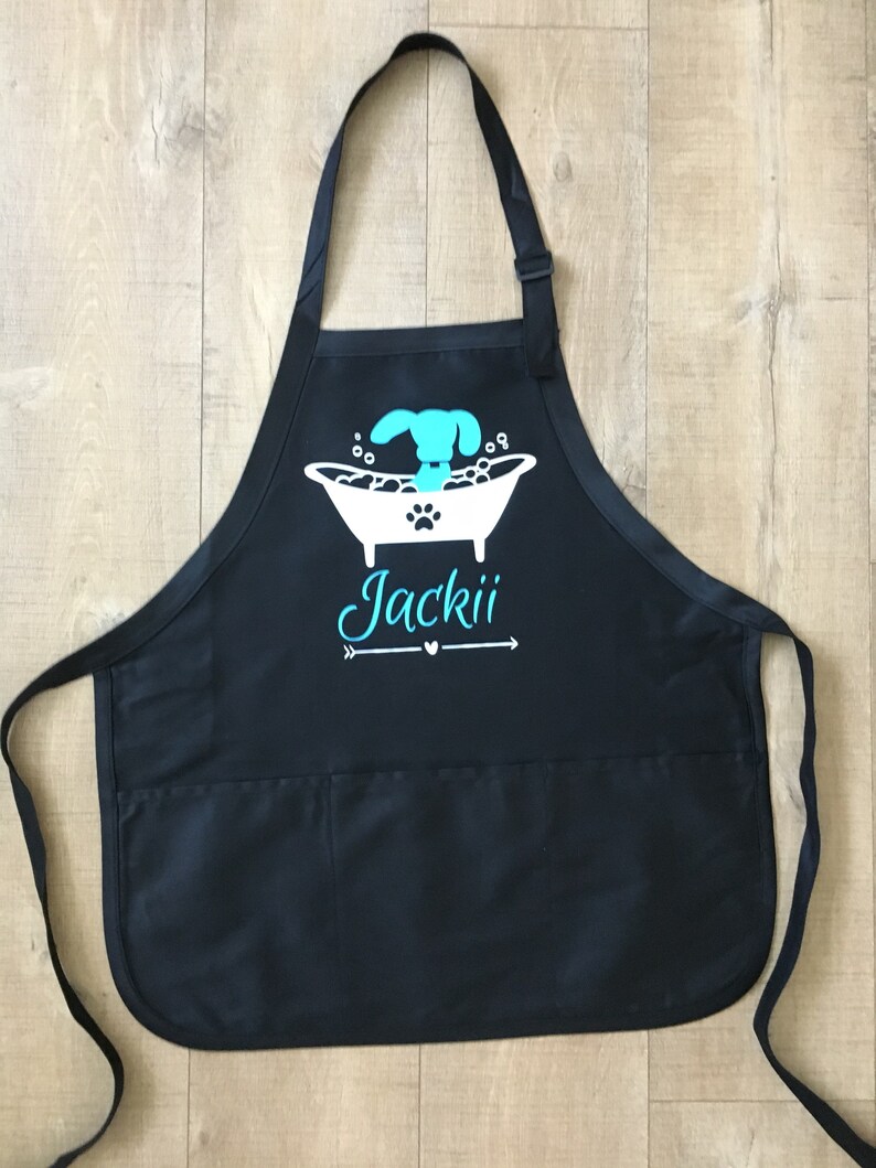 Dog groomer apron. personalized dog lover gift pet owner Etsy
