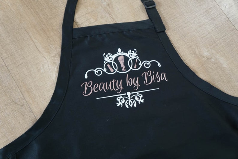 Personalized Makeup Artist Apron Custom Beauty Salon Apron Etsy