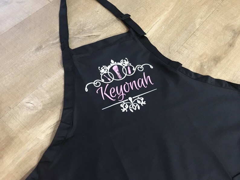 Personalized Makeup Artist Apron Custom Beauty Salon Apron Etsy