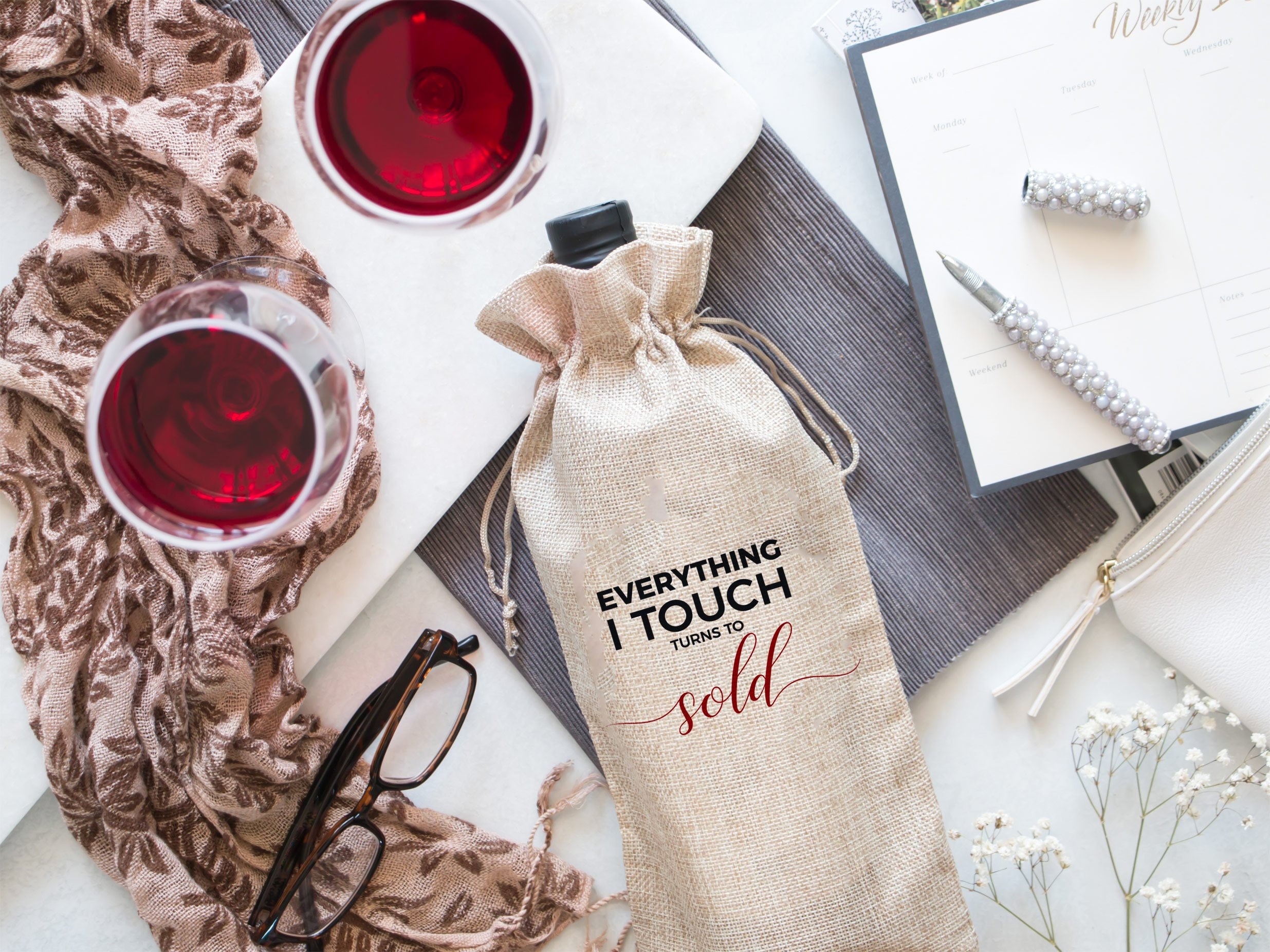 Realtor Closing Gift Wine bag Closing Gifts from Buyers real Etsy