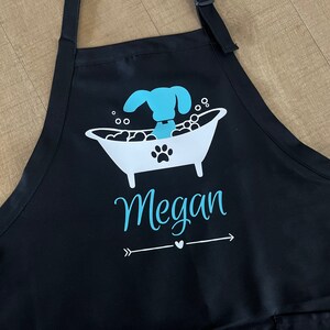 Dog Groomer Apron. Personalized Dog Lover Gift, Pet Owner Gift, Animal ...