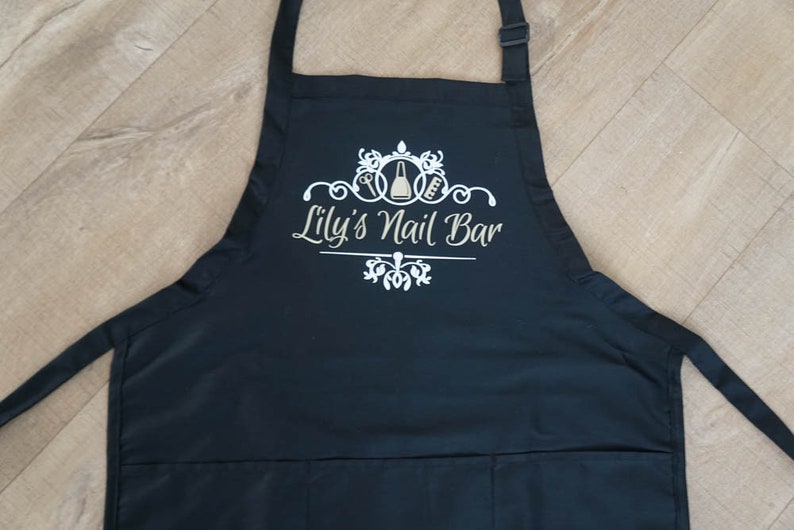 Tablier de prothésiste ongulaire personnalisé cadeau Etsy France