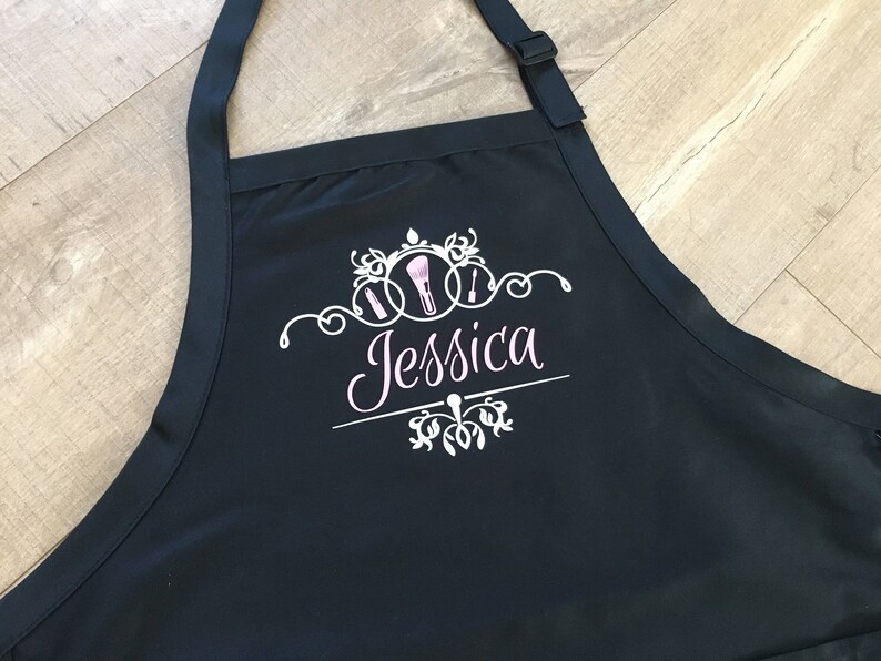 Personalized Makeup Artist Apron Custom Beauty Salon Apron Etsy