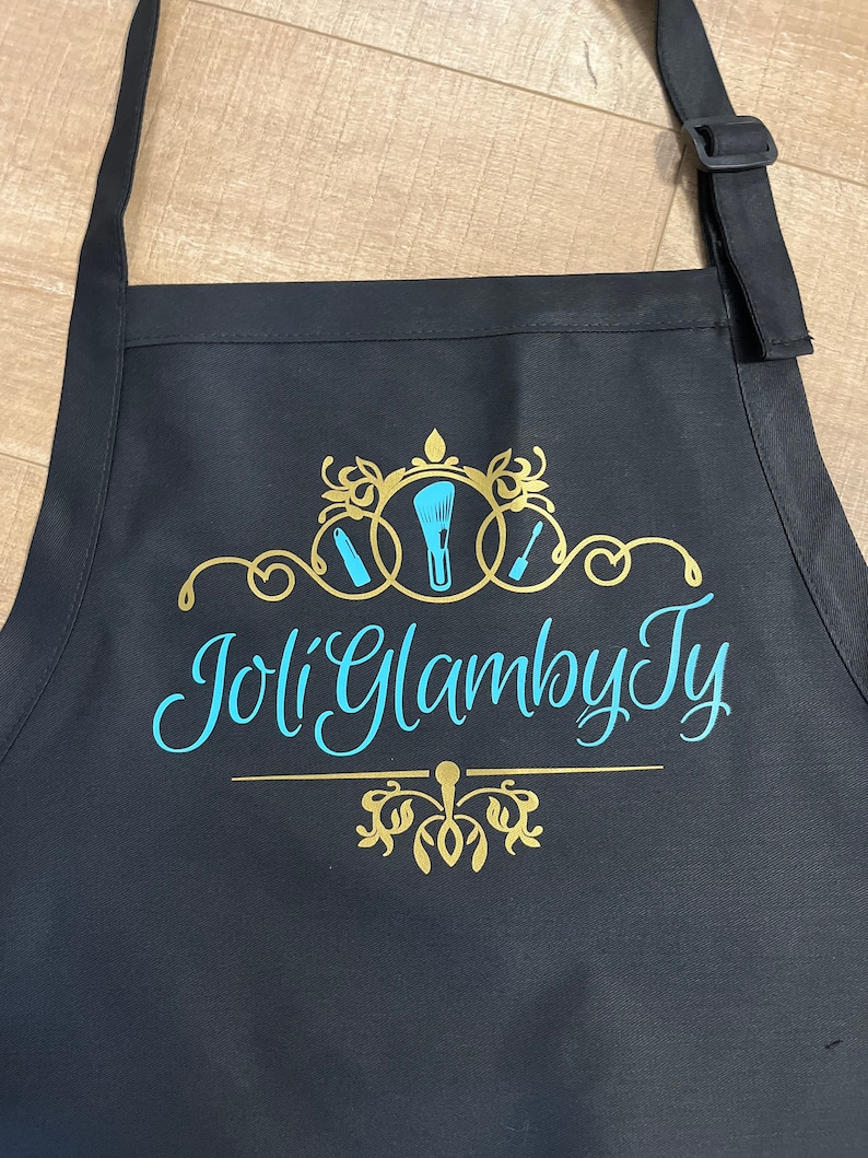 Personalized Makeup Artist Apron Custom Beauty Salon Apron Etsy