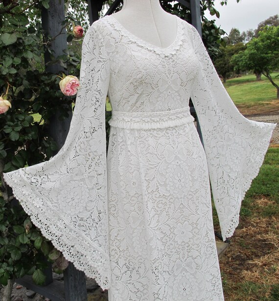 Vintage bell sleeve dress Clearance