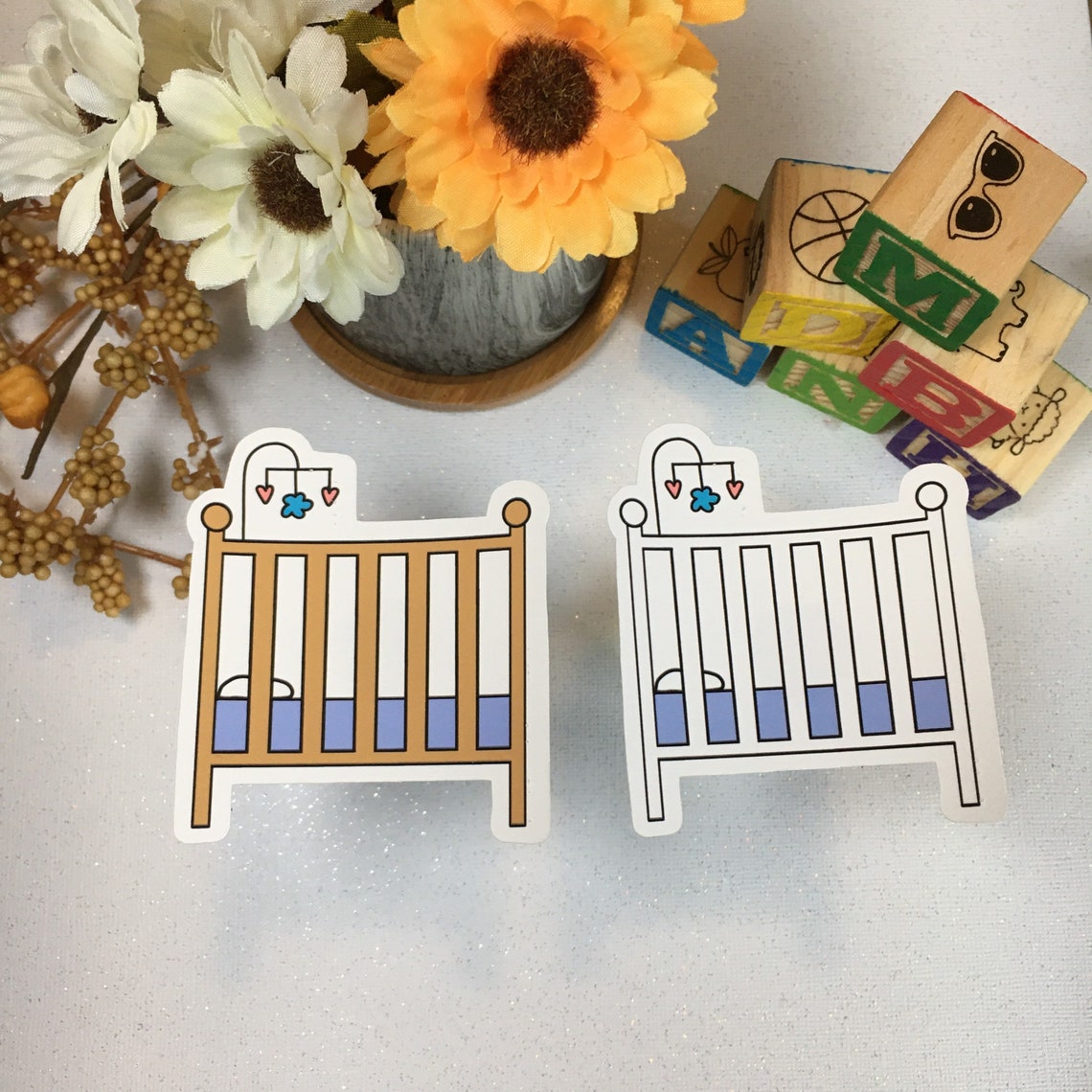 ABDL Crib Waterproof Sticker DDLG Baby Crib Sticker for Etsy