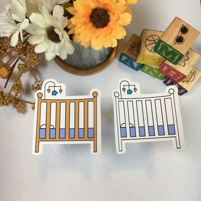 ABDL Crib Waterproof Sticker DDLG Baby Crib Sticker for Etsy Australia