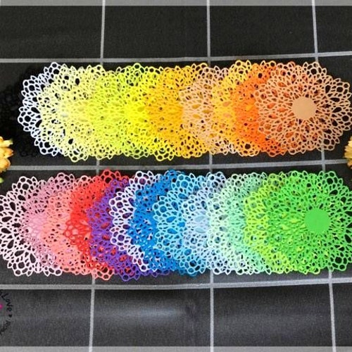 Lace Doilies Set. 1 Pack of 24pcs. Etsy